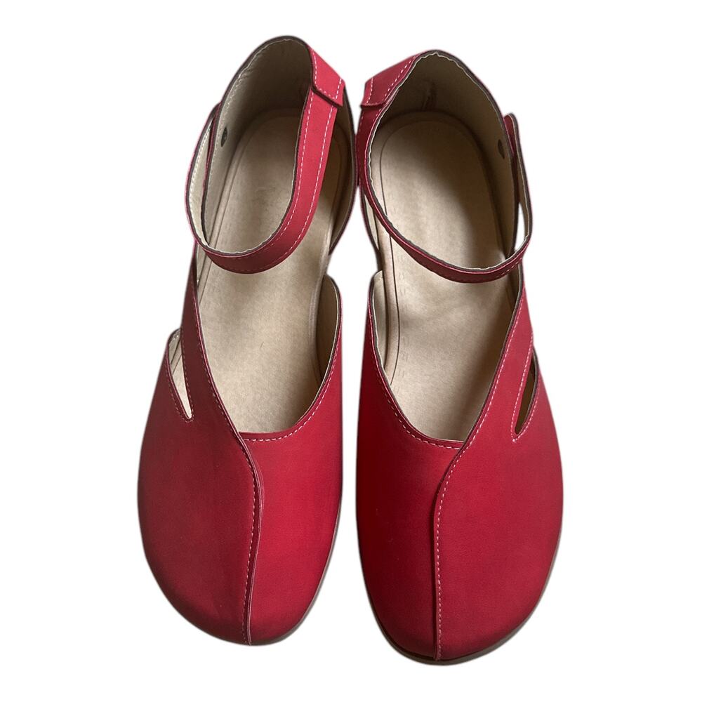 Red flats EU 41